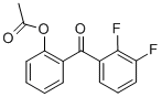 2-ACETOXY-2',3'-DIFLUOROBENZOPHENONE CAS#: 890098-64-3