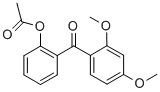 2-ACETOXY-2',4'-METHOXYBENZOPHENONE CAS#: 890098-90-5