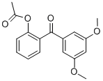 2-ACETOXY-3',5'-METHOXYBENZOPHENONE CAS#: 890098-98-3