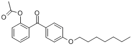 2-ACETOXY-4'-HEPTYLOXYBENZOPHENONE CAS#: 890098-62-1