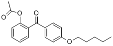 2-ACETOXY-4'-PENTYLOXYBENZOPHENONE CAS#: 890098-58-5