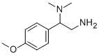 [2-AMINO-1-(4-METHOXYPHENYL)ETHYL]DIMETHYLAMINE CAS#: 851169-57-8