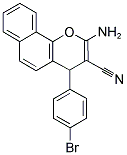2-AMINO-4-(4-BROMOPHENYL)-4H-BENZO[H]CHROMENE-3-CARBONITRILE CAS#: 860787-48-0