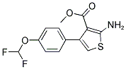 2-AMINO-4-(4-DIFLUOROMETHOXY-PHENYL)-THIOPHENE-3-CARBOXYLIC ACID METHYL ESTER CAS#: 832737-30-1