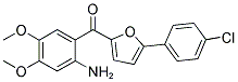(2-AMINO-4,5-DIMETHOXY-PHENYL)-[5-(4-CHLORO-PHENYL)-FURAN-2-YL]-METHANONE CAS#: 886494-38-8