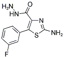 2-AMINO-5-(3-FLUOROPHENYL)-1,3-THIAZOLE-4-CARBOHYDRAZIDE CAS#: 886361-60-0
