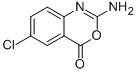 2-AMINO-6-CHLORO-4H-BENZO[D][1,3]OXAZIN-4-ONE CAS#: 885271-55-6