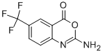 2-AMINO-6-(TRIFLUOROMETHYL)-4H-BENZO[D][1,3]OXAZIN-4-ONE CAS#: 885271-61-4