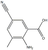 2-AMino-5-cyano-3-Methylbenzoic acid CAS#: 871239-18-8