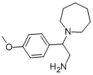 2-AZEPAN-1-YL-2-(4-METHOXY-PHENYL)-ETHYLAMINE CAS#: 879643-87-5
