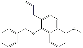 2-Allyl-1-(benzyloxy)-5-Methoxynaphthalene CAS#: 883278-65-7