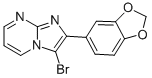 2-BENZO[1,3]DIOXOL-5-YL-3-BROMO-IMIDAZO[1,2-A]PYRIMIDINE CAS#: 866145-38-2