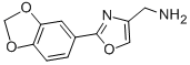 2-BENZO[1,3]DIOXOL-5-YL-OXAZOL-4-YL-METHYLAMINE CAS#: 885273-48-3