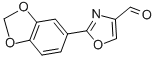 2-BENZO[1,3]DIOXOL-5-YL-OXAZOLE-4-CARBALDEHYDE CAS#: 885273-46-1