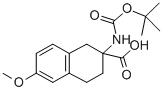 2-BOC-AMINO-6-METHOXY-1,2,3,4-TETRAHYDRO-NAPHTHALENE-2-CARBOXYLIC ACID CAS#: 885274-19-1