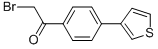 2-BROMO-1-(4-THIEN-3-YLPHENYL)ETHANONE CAS#: 879896-53-4