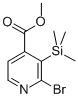 2-BROMO-3-TRIMETHYLSILANYL-ISONICOTINIC ACID METHYL ESTER CAS#: 848243-28-7