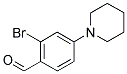 2-BROMO-4-PIPERIDIN-1-YL-BENZALDEHYDE CAS#: 886502-22-3