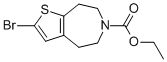 2-BROMO-4,5,7,8-TETRAHYDRO-6H-THIENO[2,3-D]AZEPINE-6-CARBOXYLIC ACID, ETHYL ESTER CAS#: 873016-41-2
