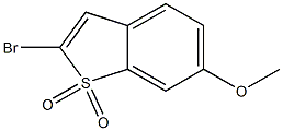 2-BROMO-6-METHOXYBENZO[B]THIOPHENE 1,1-DIOXIDE CAS#: 862081-98-9