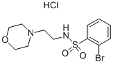 2-BROMO-N-(2-MORPHOLIN-4-YL-ETHYL)-BENZENESULFONAMIDE HYDROCHLORIDE CAS#: 850411-16-4