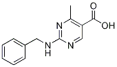 2-(Benzylamino)-4-methylpyrimidine-5-carboxylic acid CAS#: 857410-55-0