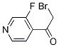 2-Bromo-1-(3-fluoro-4-pyridinyl)ethanone CAS#: 845714-10-5