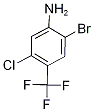 2-Bromo-5-chloro-4-(trifluoromethyl)aniline CAS#: 863111-48-2