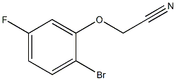 (2-Bromo-5-fluorophenoxy)-acetonitrile CAS#: 874804-05-4