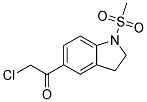2-CHLORO-1-[1-(METHYLSULFONYL)-2,3-DIHYDRO-1H-INDOL-5-YL]ETHANONE CAS#: 851288-79-4