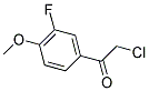 2-CHLORO-1-(3-FLUORO-4-METHOXYPHENYL)ETHANONE CAS#: 852389-09-4
