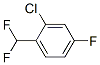 2-CHLORO-1-DIFLUOROMETHYL-4-FLUOROBENZENE CAS#: 845866-83-3