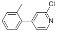 2-CHLORO-4-(2-METHYLPHENYL)PYRIDINE CAS#: 883874-67-7