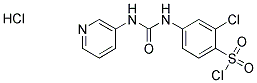 2-CHLORO-4-(3-PYRIDIN-3-YL-UREIDO)-BENZENESULFONYL CHLORIDE HYDROCHLORIDE CAS#: 820245-46-3