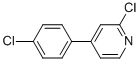 2-CHLORO-4-(4-CHLOROPHENYL)PYRIDINE CAS#: 883874-86-0