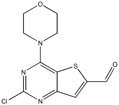 2-CHLORO-4-MORPHOLINOTHIENO[3,2-D]PYRIMIDINE-6-CARBALDEHYDE CAS#: 885618-31-5