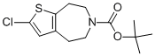 2-CHLORO-4,5,7,8-TETRAHYDRO-6H-THIENO[2,3-D]AZEPINE-6-CARBOXYLIC ACID, T-BUTYLESTER CAS#: 873016-30-9
