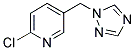 2-CHLORO-5-(1H-1,2,4-TRIAZOL-1-YLMETHYL)PYRIDINE CAS#: 861211-53-2
