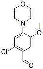 2-CHLORO-5-METHOXY-4-MORPHOLIN-4-YL-BENZALDEHYDE CAS#: 886499-81-6