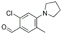 2-CHLORO-5-METHYL-4-PYRROLIDIN-1-YL-BENZALDEHYDE CAS#: 886500-33-0