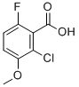 2-CHLORO-6-FLUORO-3-METHOXYBENZOIC ACID CAS#: 886499-40-7
