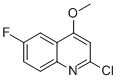2-CHLORO-6-FLUORO-4-METHOXYQUINOLINE CAS#: 860296-85-1