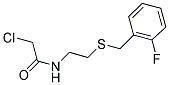 2-CHLORO-N-[2-[(2-FLUOROBENZYL)THIO]ETHYL]ACETAMIDE CAS#: 852851-92-4