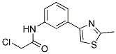 2-CHLORO-N-[3-(2-METHYL-1,3-THIAZOL-4-YL)PHENYL]ACETAMIDE CAS#: 851288-86-3