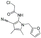 2-CHLORO-N-[3-CYANO-1-(2-FURYLMETHYL)-4,5-DIMETHYL-1H-PYRROL-2-YL]ACETAMIDE CAS#: 852217-67-5