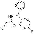 2-CHLORO-N-[(4-FLUOROPHENYL)(THIEN-2-YL)METHYL]ACETAMIDE CAS#: 875160-08-0