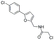 2-CHLORO-N-[[5-(4-CHLOROPHENYL)-2-FURYL]METHYL]ACETAMIDE CAS#: 851814-17-0