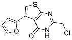 2-(CHLOROMETHYL)-5-(2-FURYL)THIENO[2,3-D]PYRIMIDIN-4(3H)-ONE CAS#: 851116-06-8