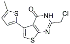 2-(CHLOROMETHYL)-5-(5-METHYLTHIEN-2-YL)THIENO[2,3-D]PYRIMIDIN-4(3H)-ONE CAS#: 851116-05-7