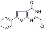 2-(CHLOROMETHYL)-6-PHENYLTHIENO[2,3-D]PYRIMIDIN-4(3H)-ONE CAS#: 852218-16-7